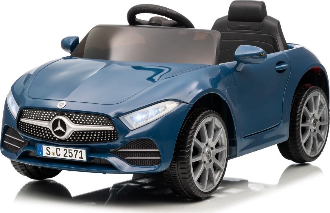 Elbil Mercedes CLS 350 børnebil, 12V, blå