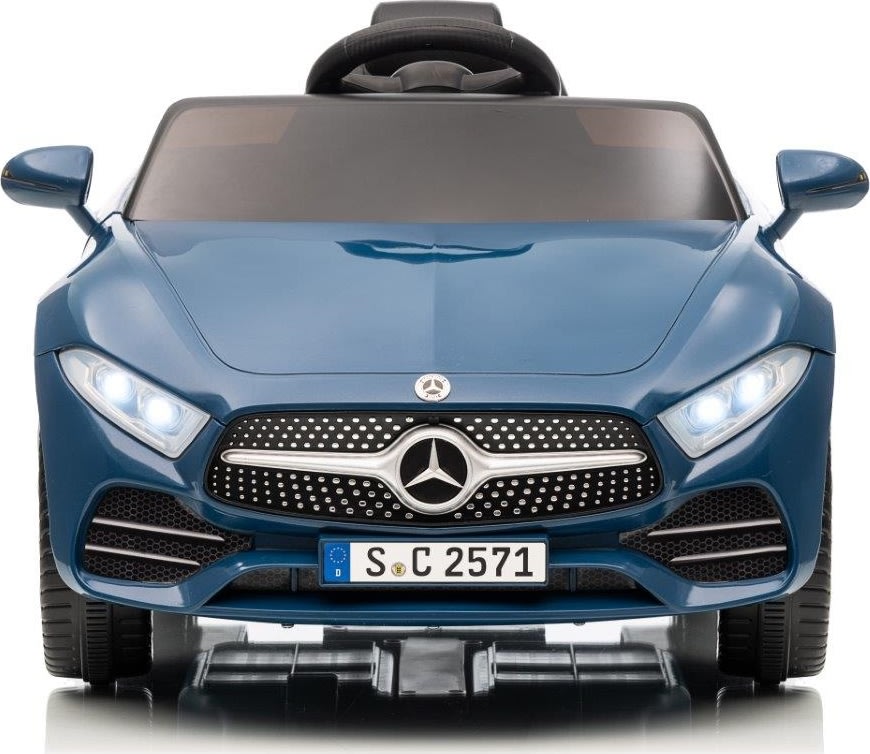 Elbil Mercedes CLS 350 børnebil, 12V, blå