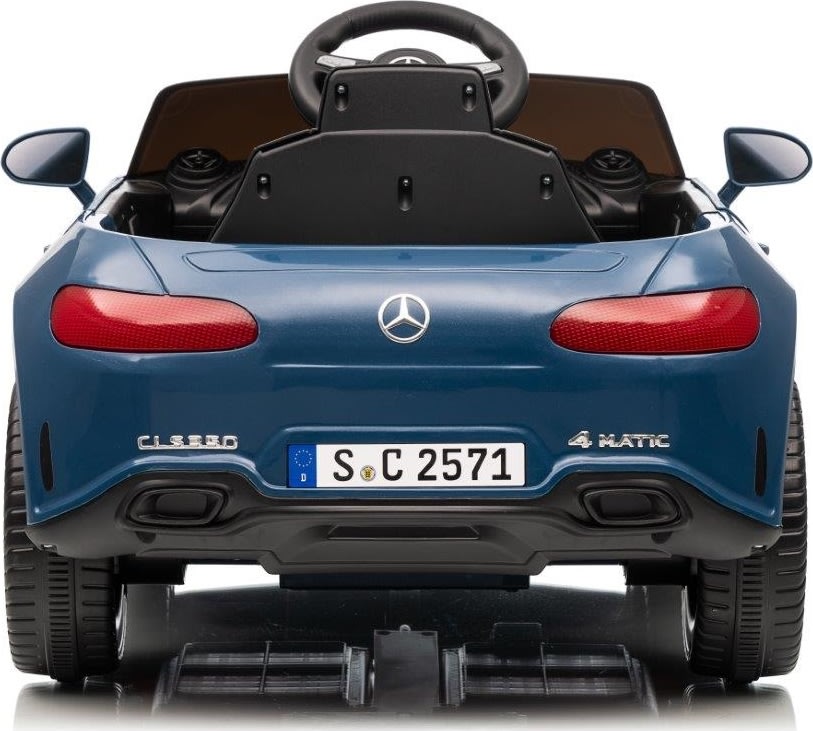 Elbil Mercedes CLS 350 børnebil, 12V, blå
