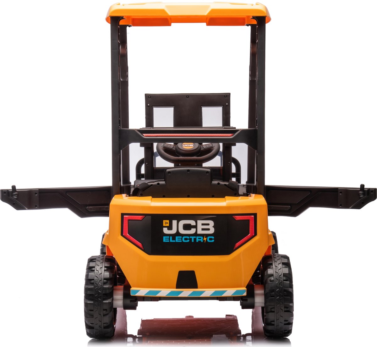 Elbil JCB gaffeltruck børnebil, 12V