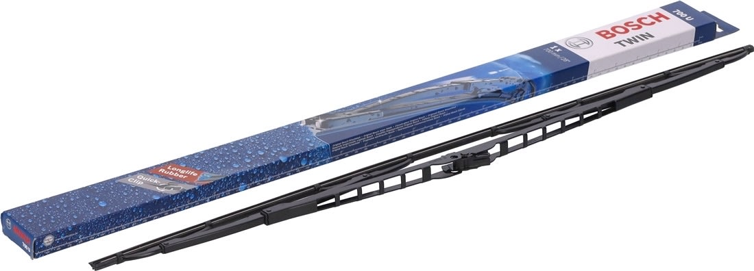 Bosch twin viskerblad 700mm, sort