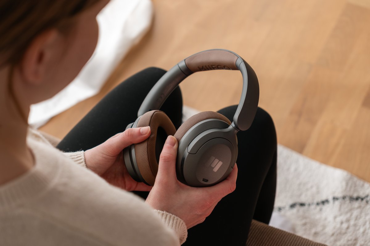 Miiego MOOVE 55 SILENCE Høretelefoner m/ANC, brun