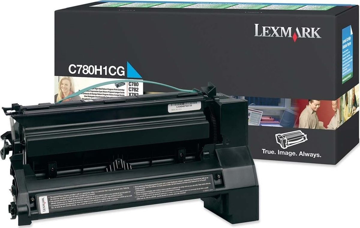 Lexmark C780H1CG lasertoner, blå, 10000s