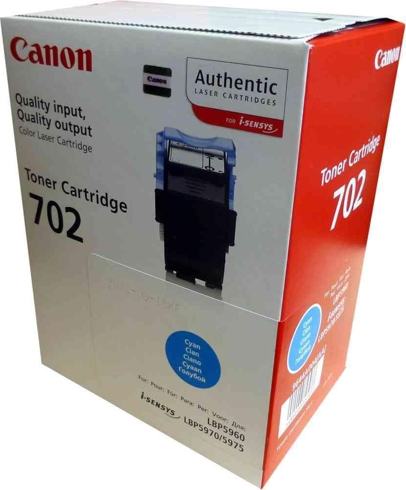 Canon nr.702C/9644A004AA lasertoner, blå, 6000s