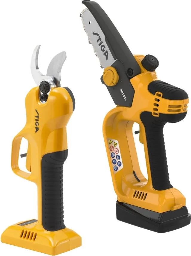 STIGA håndsav+grensaks SP100, 20V, inkl. batteri