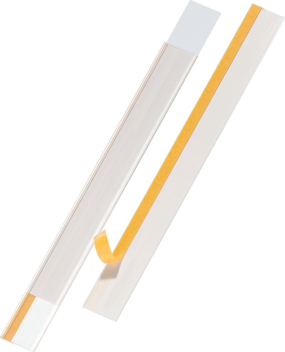 Durable Scanfix etiketholder, selvklæ. B1000xH62mm