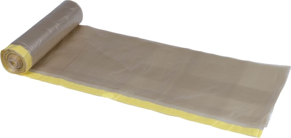 Snøresæk, 100L, 70x101cm, 55my, Genanvendt Klar
