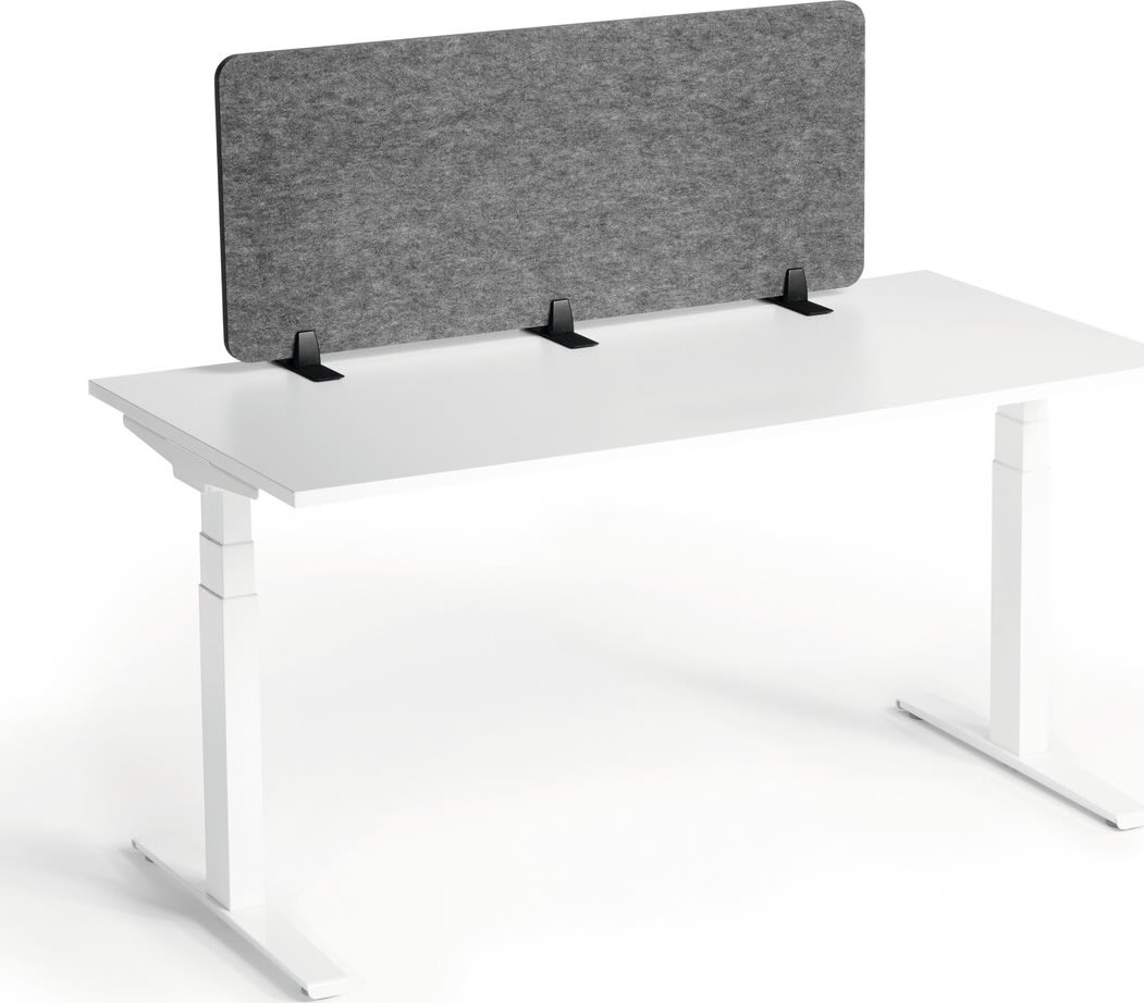 Durable Bordskærm EFFECT 120, 1,2 m, grå