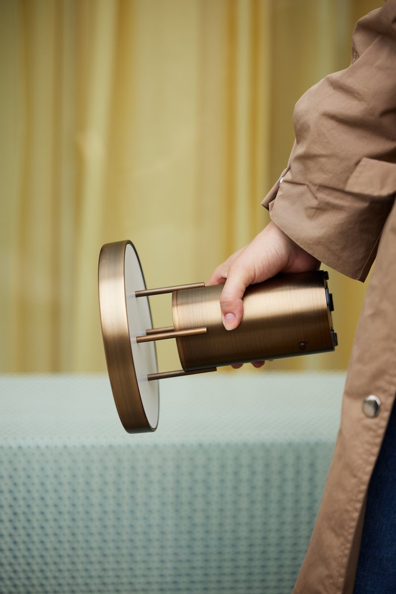 Hübsch BringMe Transportabel Lampe Mini, messing