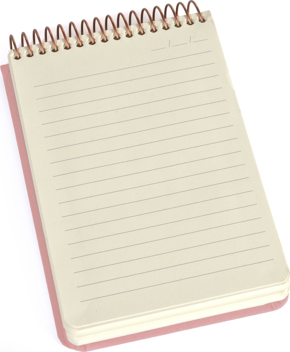 Kozo Premium Notesbog |A6 | Linjeret | Muted Blush
