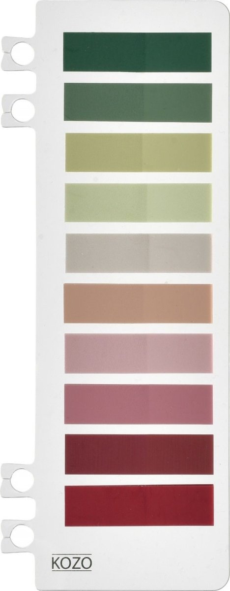 Kozo Indexfaner | 200 stk. | 10 farver Blush