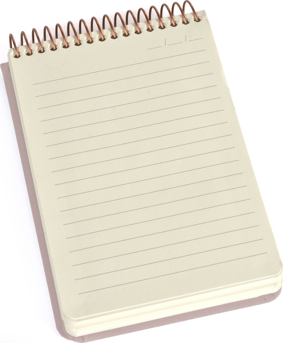 Kozo Premium Notesbog | A6 | Linjeret | Sand