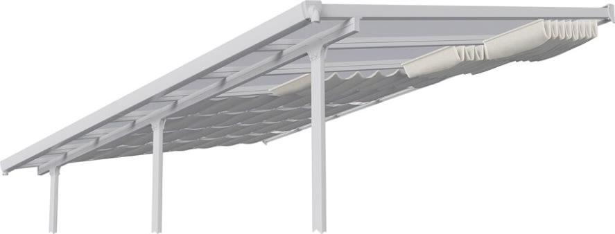 Palram Canopia Feria gardiner, 9 m2, hvid