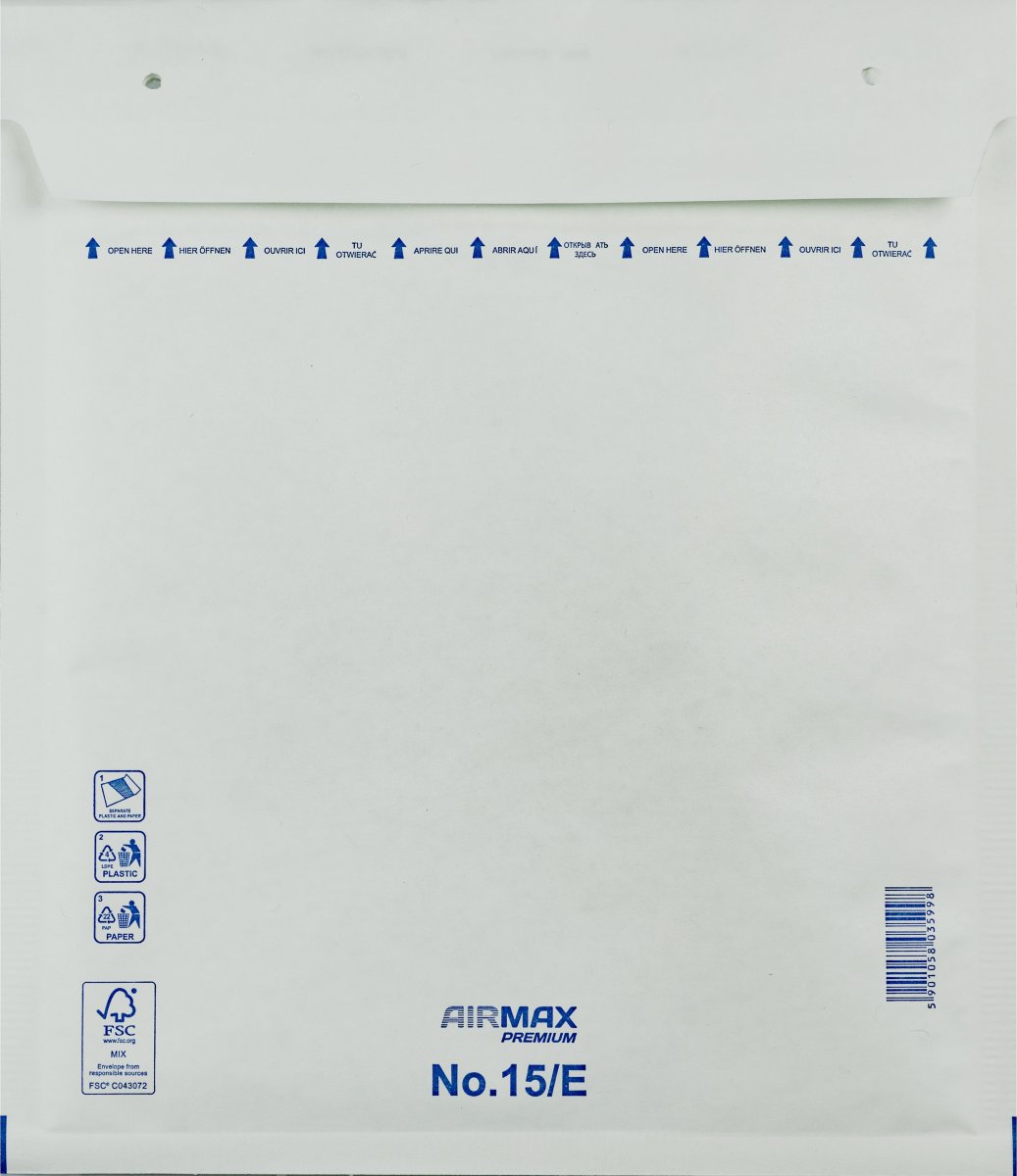 AirMax Boblekuvert | 15/E-W5 | 240x275 mm | Hvid