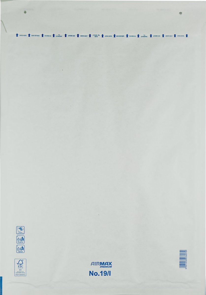 AirMax Boblekuvert | 19/I-W9 | 320x455 mm | Hvid