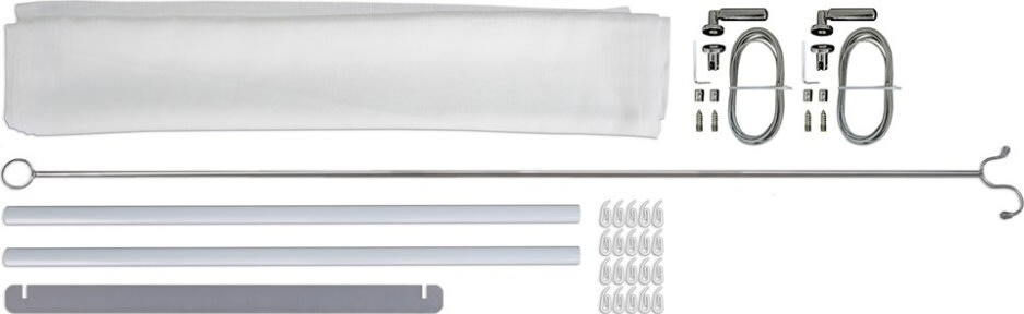 Palram Canopia Feria gardiner, 16,1 m2, hvid