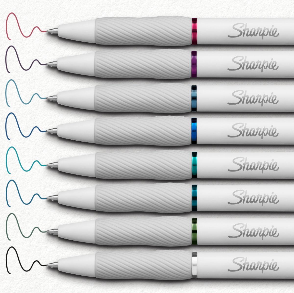 Sharpie S-Gel Rollerpen | 8 assorterede farver