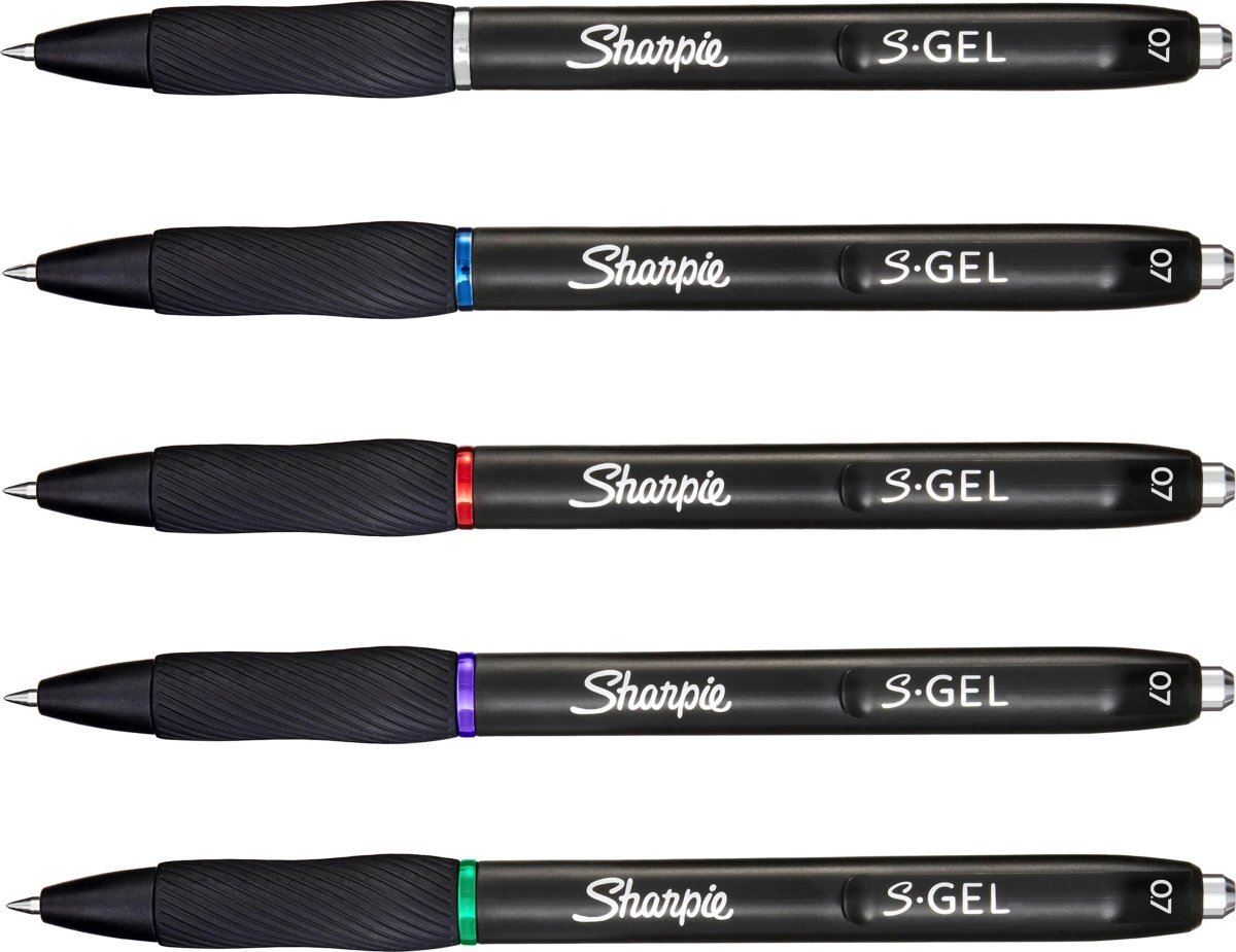 Sharpie S-Gel Rollerpen | 8 assorterede farver