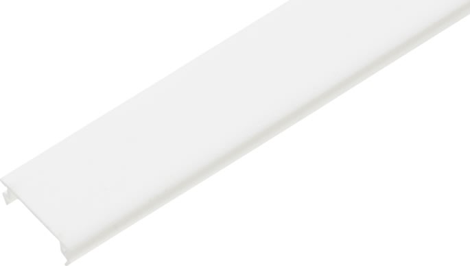 Elfa Decor cover t/skinne, H110, mat hvid