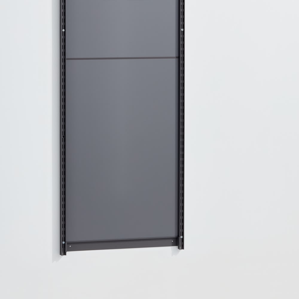 Elfa Decor decorpanel, nedre, B60, grå