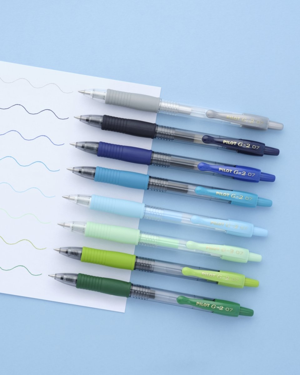 Pilot G-2 Rollerpen | M | Lyseblå