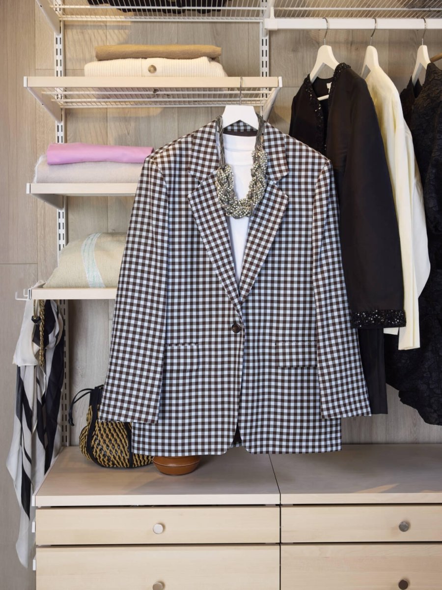 Elfa Decor hyldeliste, B60, hvid