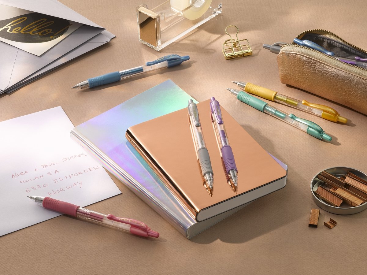 Pilot G-2 Rollerpen | M | Metallic blå