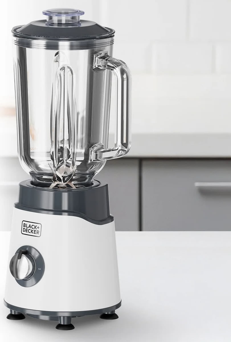 Black+decker Blender 1000W, Hvid
