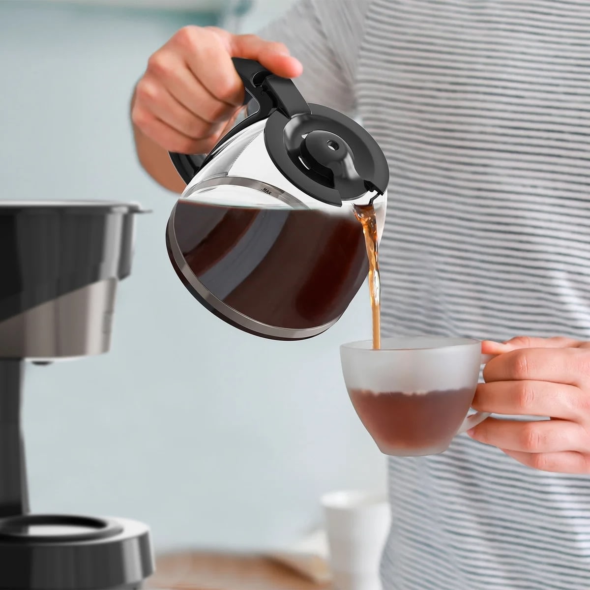 Black+decker Kaffemaskine 12 Kopper, sort