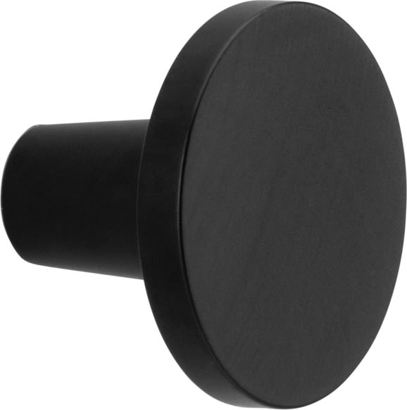 Elfa Decor flad knop, mat sort