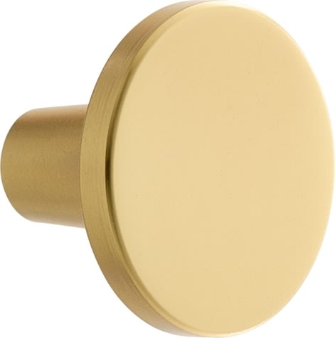 Elfa Decor flad knop, messing