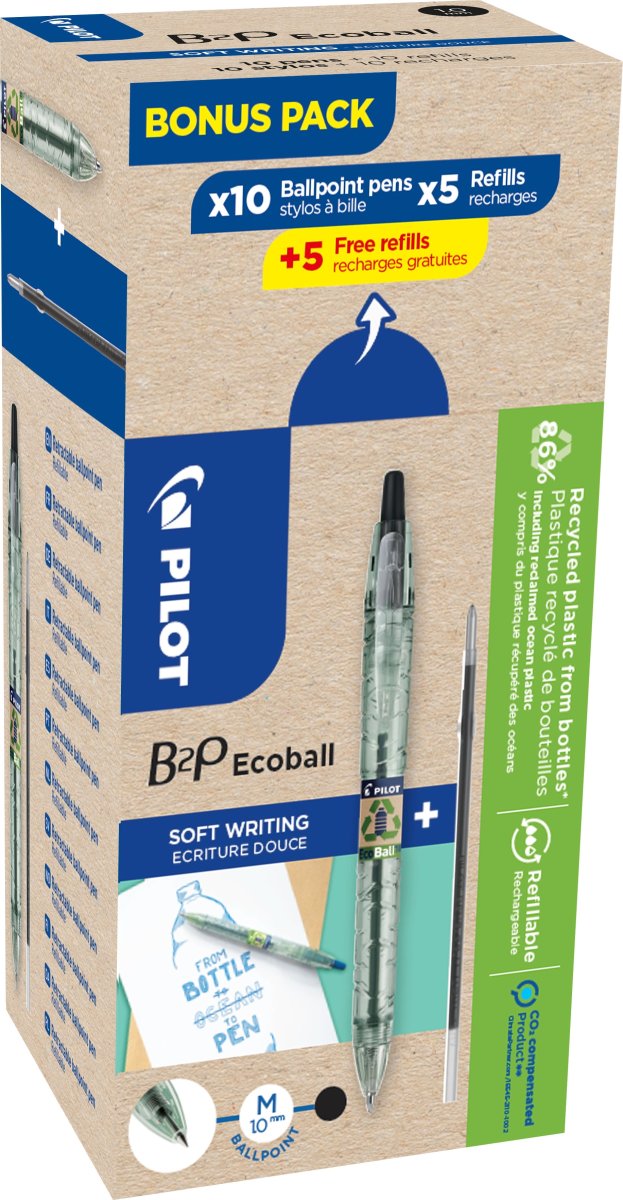 Pilot Bottle2Pen Ecoball Greenpack | Sort