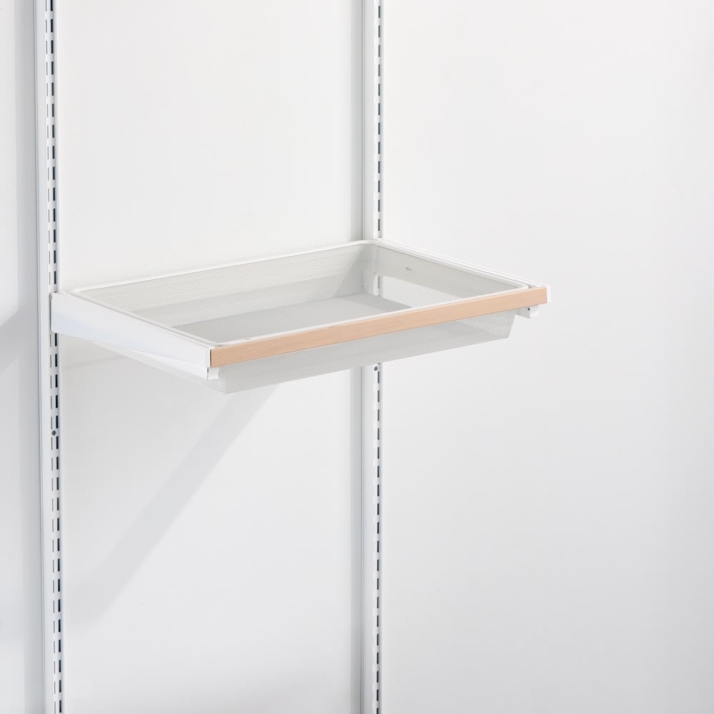 Elfa Decor lav meshkurv, B60/D40, mat hvid
