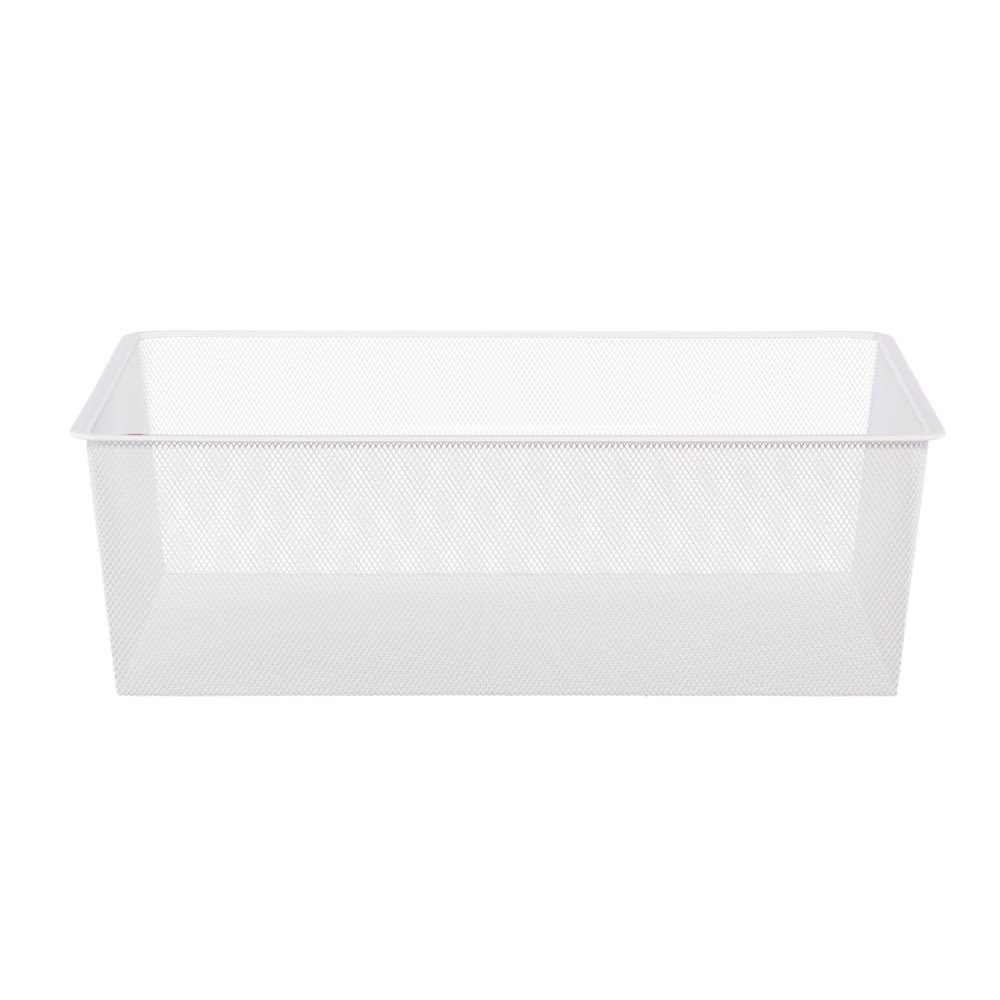 Elfa Decor dyb meshkurv, B60/D40, mat hvid