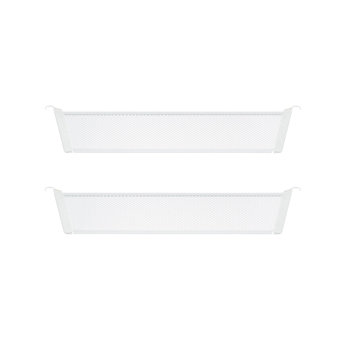 Elfa Decor lav rumdeler meshkurv, D40, hvid, 2 stk