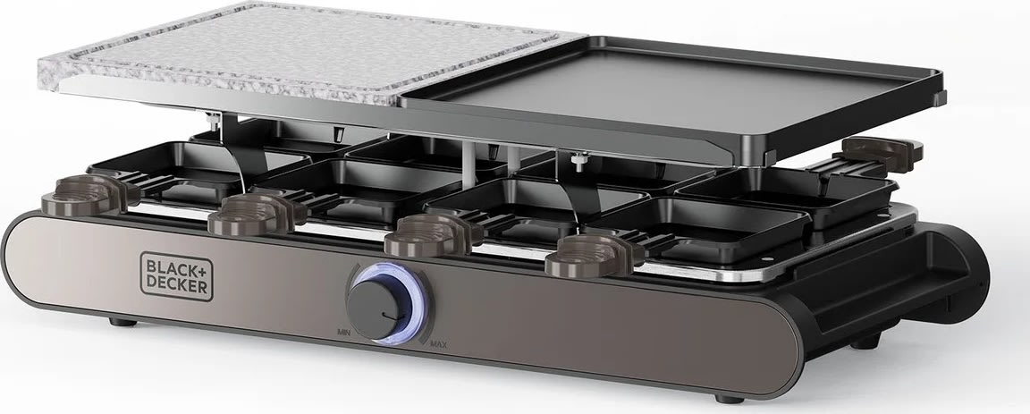 Black+decker Raclette Grill, sort
