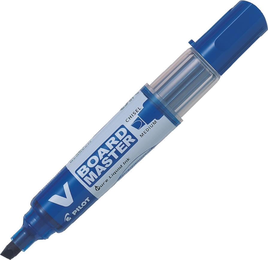 Pilot V-Board Master WB Marker | M skrå | Blå