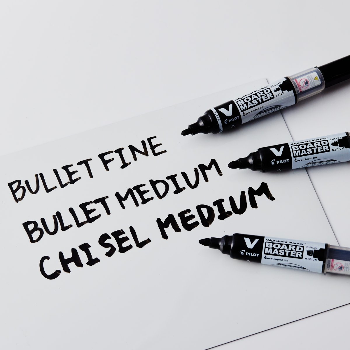 Pilot V-Board Master WB Marker | M skrå | Sort