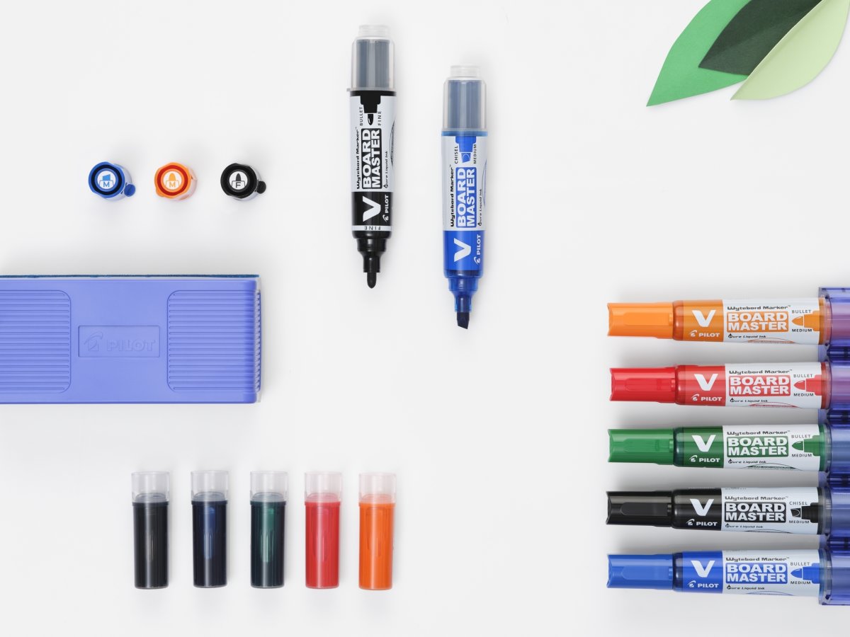 Pilot V-Board Master WB Marker | M skrå | Sort