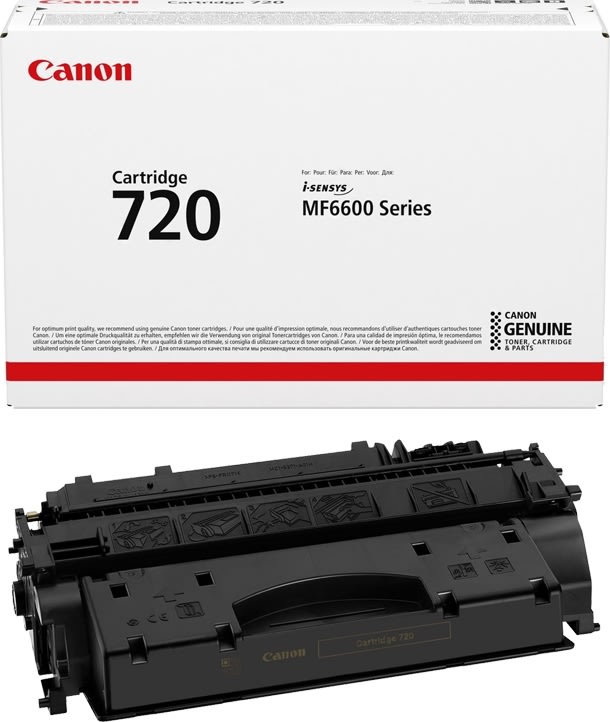 Canon CRG-720/2617B002AA toner, sort, 5000s