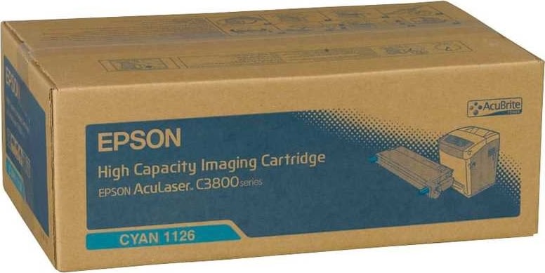 Epson C13S051126 lasertoner, blå, 9000s