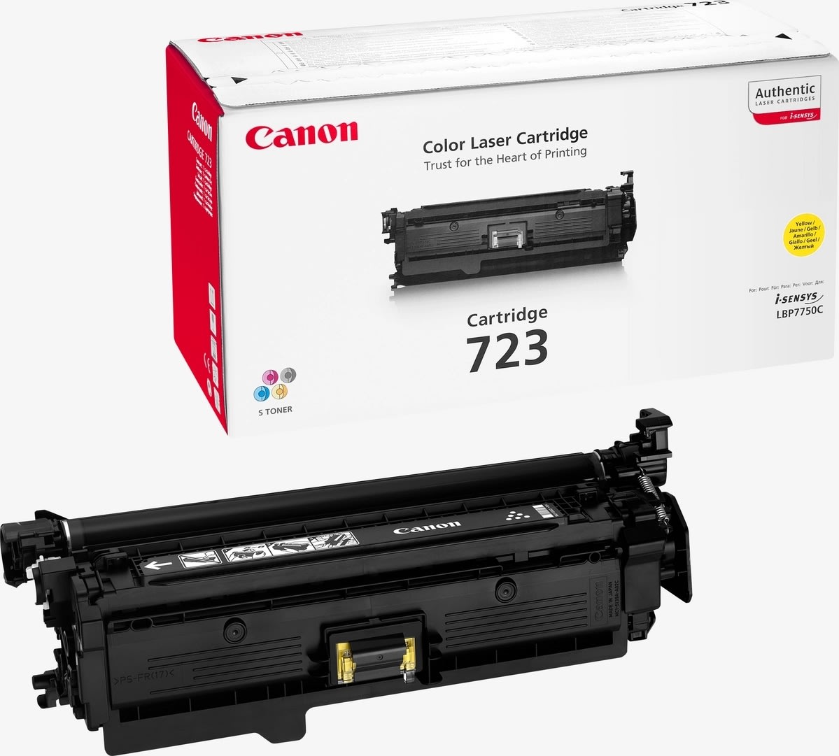 Canon nr.723Y/2641B002AA lasertoner, gul, 8500s