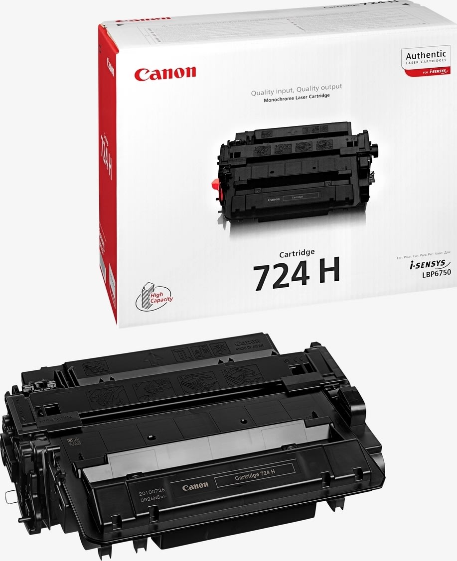 Canon nr.724/3481B002AA lasertoner, sort, 6000s
