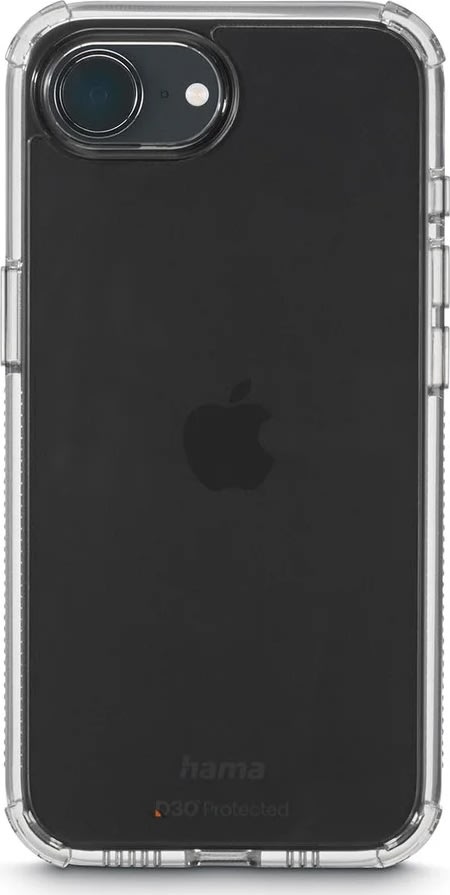 Hama Mobilcover Protect iPhone 16e, transparent
