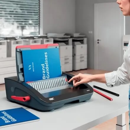 GBC CombBind CB25E elektrisk A4 indbindingsmaskine