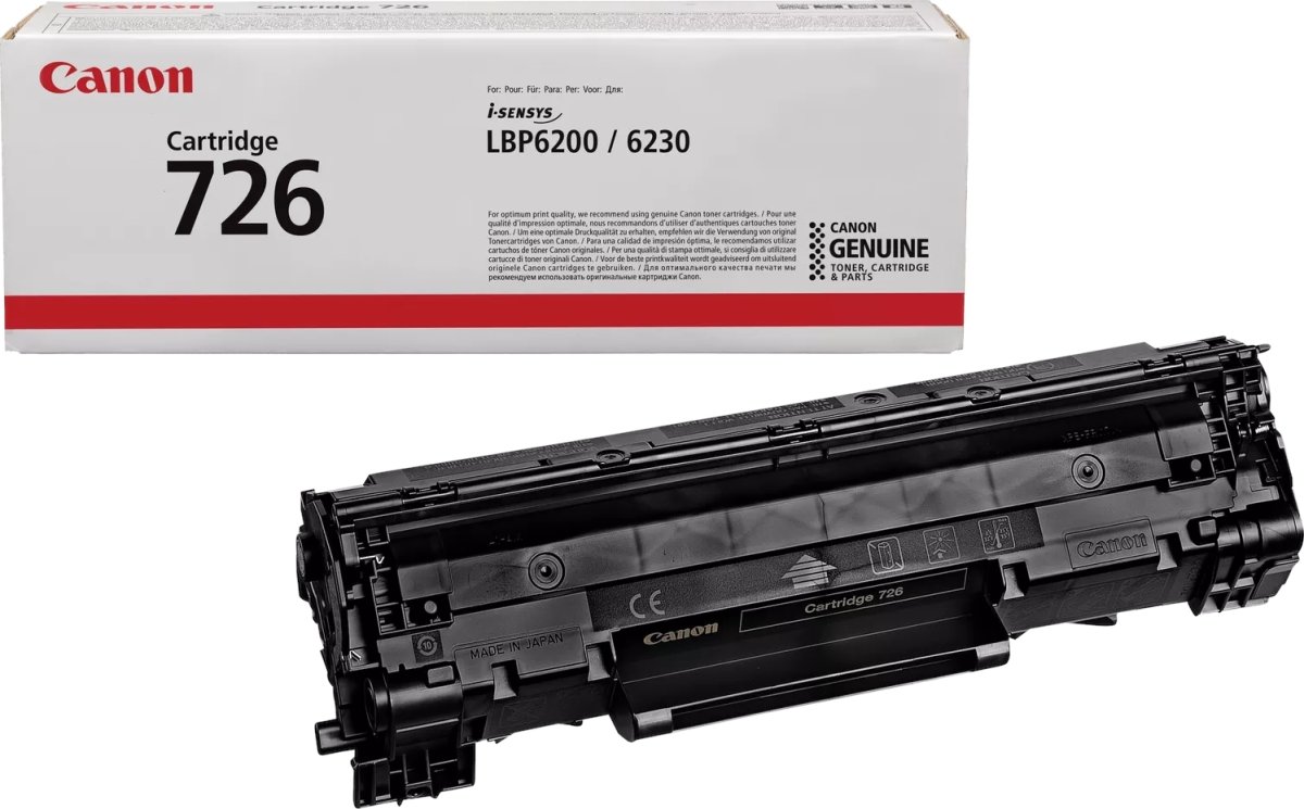 Canon nr.726/3483B002AA lasertoner, sort, 2100s
