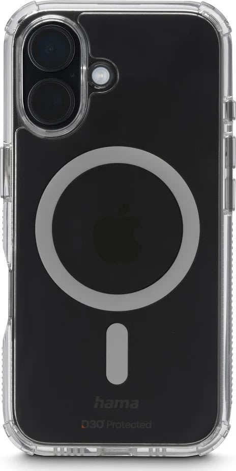 Hama Mobilcover iPhone 16 MagCase, transparent