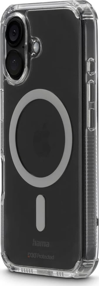Hama Mobilcover iPhone 16 MagCase, transparent