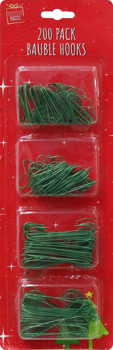 Julepynt Ornament Kroge 200 stk., H6,5cm, grøn