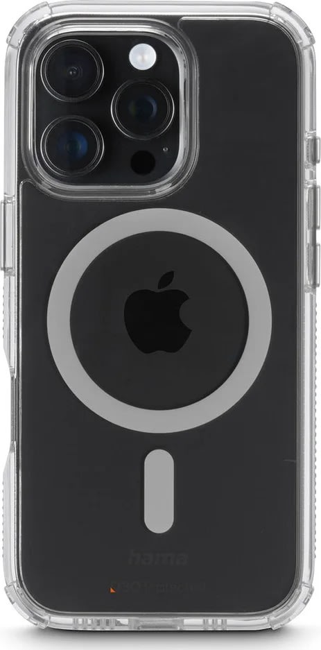 Hama Mobilcover iPhone 16 Pro MagCase, transparent